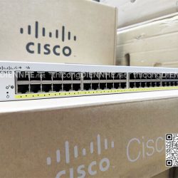 Cisco CBS220-48P-4G-EU | Switch chia mạng 48 Port PoE Gigabit Smart, 4 Port SFP 1G