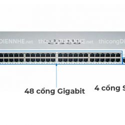 Cisco CBS220-48T-4X-EU | Switch chia mạng 48 Port Gigabit, 4 Port SFP+ 10GCisco CBS220-48T-4X-EU | Switch chia mạng 48 Port Gigabit, 4 Port SFP+ 10G
