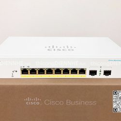 Cisco CBS220-8P-E-2G | Switch chia mạng 10 Port PoE+ 65W Gigabit Smart
