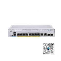 Cisco CBS350-8P-E-2G-EU | Switch chia mạng 8 PoE Gigabit Port, 2 Gigabit Ethernet Combo Port