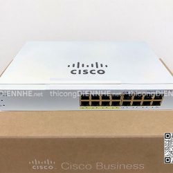 Cisco CBS110-16PP-D-EU | Switch chia mạng 16 Port Gigabit PoE Unmanaged Cisco