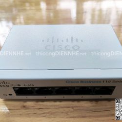 Cisco CBS110-5T-D-EU | Switch chia mạng Unmanaged Cisco Gigabit 5 Port