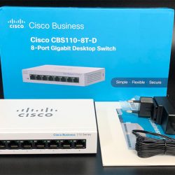 Cisco CBS110-8T-D-EU | Switch chia mạng Unmanaged Cisco Gigabit 8 Port