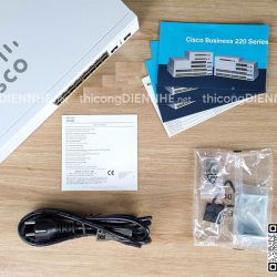 Cisco CBS220-16P-2G-EU | Switch chia mạng 16 Port PoE Gigabit Smart, 2 SFP Gigabit