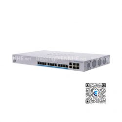 Cisco CBS350-12NP-4X-EU | Switch chia mạng 12 cổng PoE 5G Ethernet, 2 cổng combo 10G copper/SFP+, 2 cổng SFP+