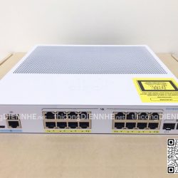 Cisco CBS350-16P-E-2G-EU | Switch chia mạng 16 PoE Gigabit Port, 2 cổng SFP