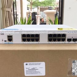 Cisco CBS350-16T-2G-EU | Switch chia mạng 16 Gigabit Port, 2 SFP Port