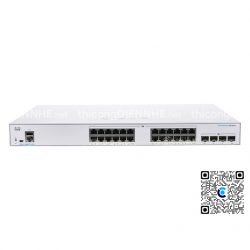 Cisco CBS350-24T-4X-EU | Switch chia mạng 24 Gigabit Port, 4 SFP+ 10G