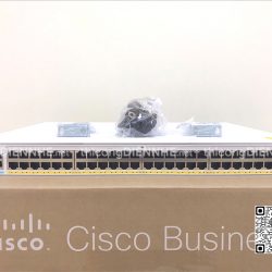 Cisco CBS350-48P-4G-EU | Switch chia mạng 16 PoE Gigabit Port, tổng công suất 370W (Sao chép)