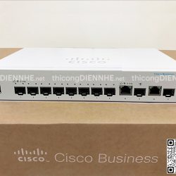 Cisco CBS350-8S-E-2G-EU | Switch chia mạng 8 Gigabit SFP Slots Port, 2 Gigabit combo Port