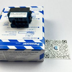 WEV2364H | Ổ cắm điện thoại 4 cực RJ11 Panasonic chuẩn wide, Xám nhũ cao cấp