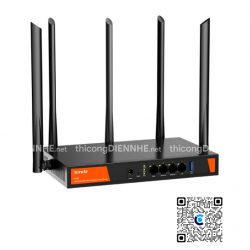 Tenda W30E | Router WiFi 6 Tốc độ 2976Mbps, 5anten 6dBi, 1Wan/3Lan Gigabit