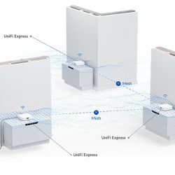 UX | Controller quản lý Cloud Gateway UniFi Express, kết nối 60 thiết bị, phủ sóng 140 m²