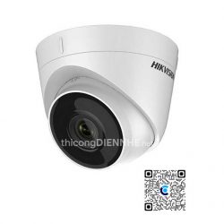 Camera cầu IP Hikvision DS-2CD1323G0-IUF độ phân giải 2MP, Hồng ngoại 30m, có Micro