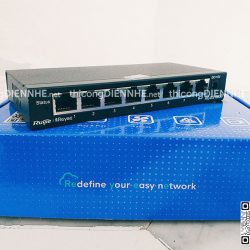 RG-ES108GD | Switch chia mạng 8 Port Gigabit Unmanaged Ruijie vỏ thép