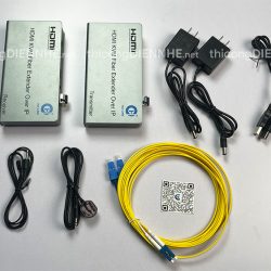 HOLINK HL-HDMI-1F-20T/R | Bộ chuyển đổi HDMI quang khoảng cách 20km