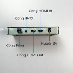 HOLINK HL-HDMI-1F-20T/R | Bộ chuyển đổi HDMI quang khoảng cách 20km