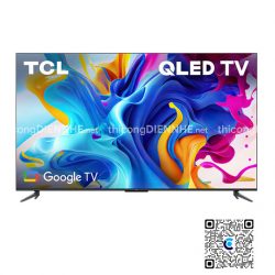 TCL 55C645 | Google TV TCL 55-inch QLED độ phân giải 4K, âm vòm Dolby Atmos