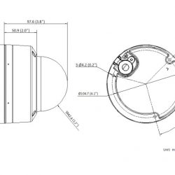 Camera cầu IP Hikvision DS-2CD1147G2-LUF độ phân giải 4MP, màu 24/7, Hồng ngoại 30m, có micro