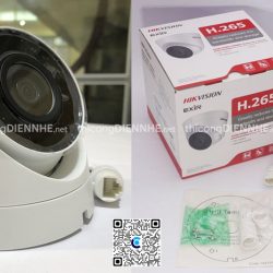 Camera cầu IP Hikvision Camera DS-2CD1343G0-IUF độ phân giải 4MP, Hồng ngoại 30m, có Mic