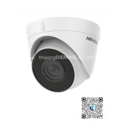 Camera cầu IP Hikvision Camera DS-2CD1343G0-IUF độ phân giải 4MP, Hồng ngoại 30m, có Mic