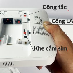 Hikvision DS-PWA64-L-WB | Trung tâm báo động không dây, hỗ trợ 32 user đồng thời