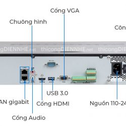 Hikvision DS-7716NI-K4 | Đầu ghi camera IP 16 kênh hỗ trợ 8MP, nhận ổ 10TB, xuất 4K