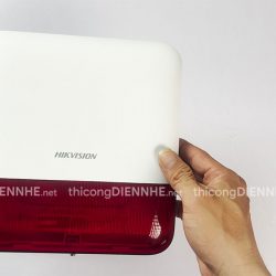 Hikvision DS-PS1-E-WB | Loa báo động không dây ngoài trời, khoảng cách kết nối 900m
