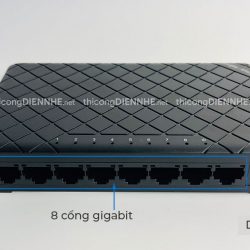 RG-ES08G | Switch chia mạng 8 Port Gigabit Unmanaged Ruijie