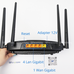 Router WiFi 6 giá rẻ TotoLink X5000R chuẩn AX1800, 4 anten