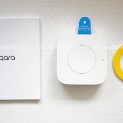 Aqara Mini Switch T1 | Nút bấm điều khiển thông minh không dây, pin CR2032