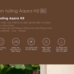 Aqara H2 EU | Ổ cắm âm tường thông minh , định mức điện 250 V