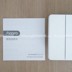 Aqara Z1 Pro | Công tắc Smart Wall Switch, Tích hợp điều khiển đèn, rèm