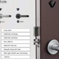 OSN-3339 | Khóa Thẻ Từ Khách Sạn 2 Tính Năng chống sao chép