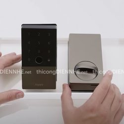 Aqara U100 | Khoá cửa từ thông minh hỗ trợ Matter, Lưu trữ 50 dấu vân tay