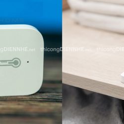 Aqara TH-S02D | Cảm biến nhiệt độ và độ ẩm, Phạm vi hoạt động 200 mét