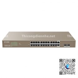 G3326P-24-410W | Switch 24 Cổng Cloud L2 Managed PoE IP-COM