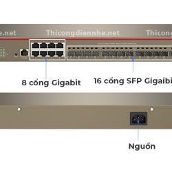 G5324-16F | Switch 16 Cổng Cloud L3 Managed IP-COM