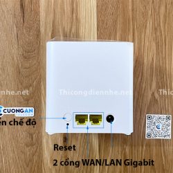 Tenda EX3 | WiFi Mesh 6 không dây chuẩn AC1501, 2 Lan Gigabit